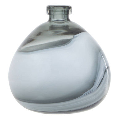 Small Grey Bottle Vase