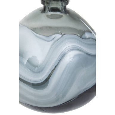 Small Grey Bottle Vase