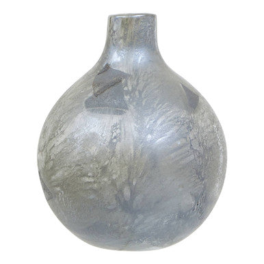 Small Metallic Effect Bottle Vase