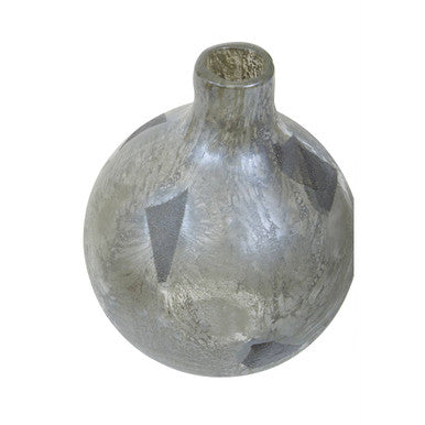 Small Metallic Effect Bottle Vase