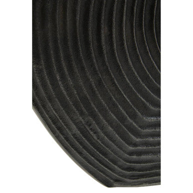 Large Grey Aluminium Vase