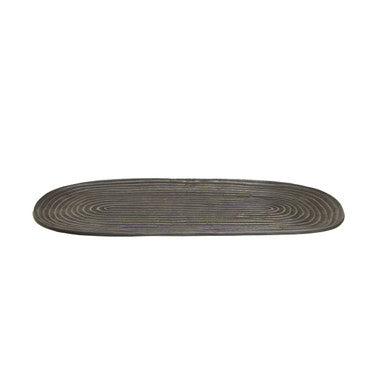 Small Grey Oval Dish
