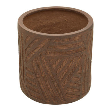 Brown Textured Planter