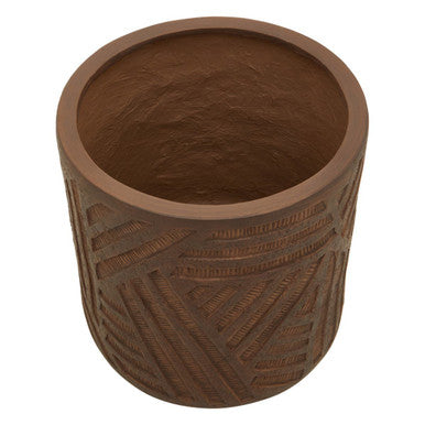 Brown Textured Planter