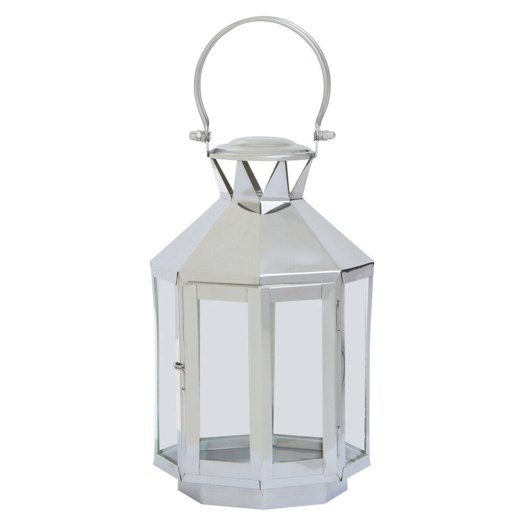 Small Silver Steel Lantern