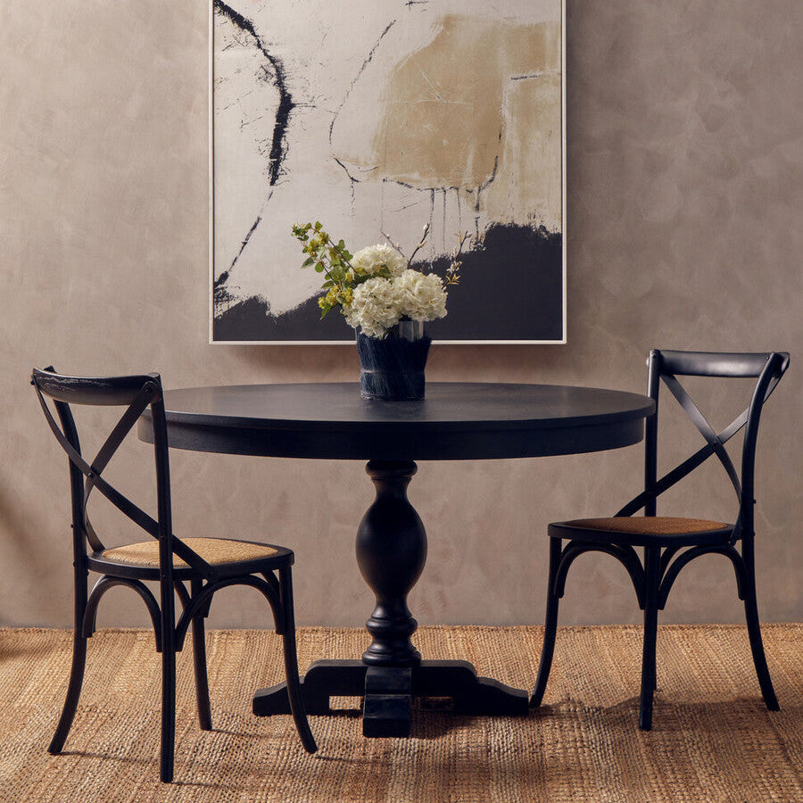 Black Large Candle Holder