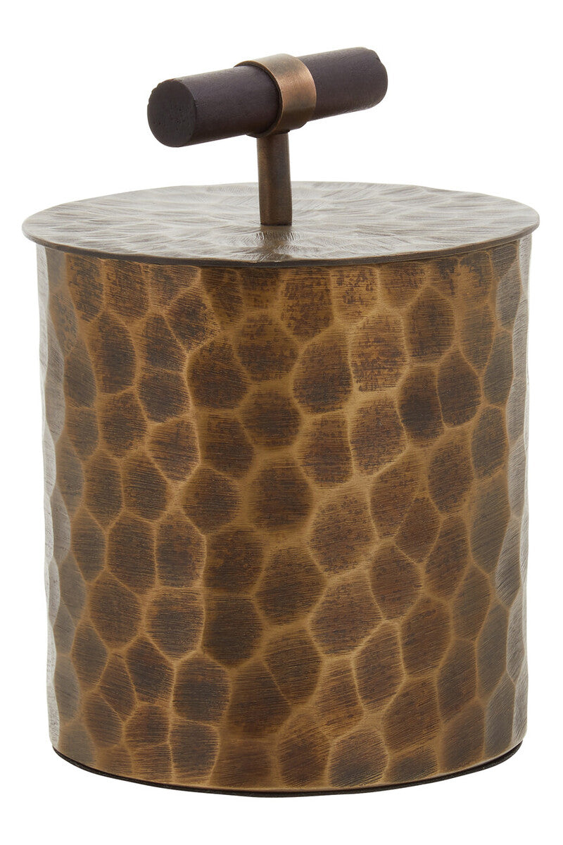 Antique Gold Large Trinket Box