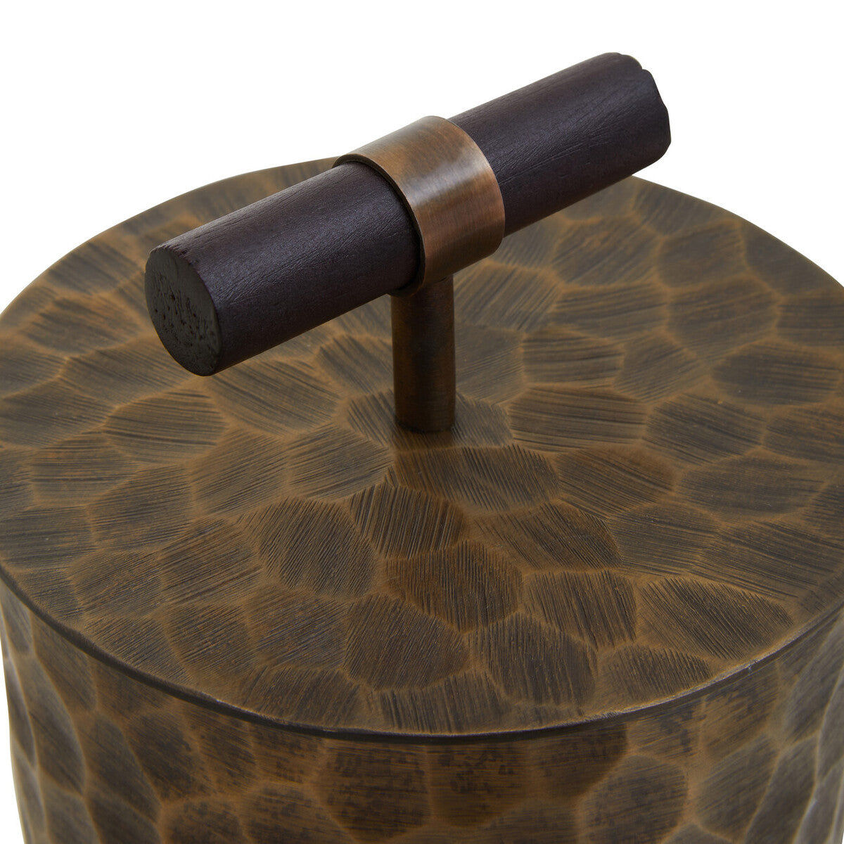 Antique Gold Large Trinket Box