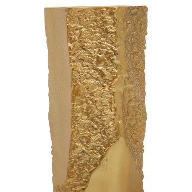 Small Gold Textured Vase
