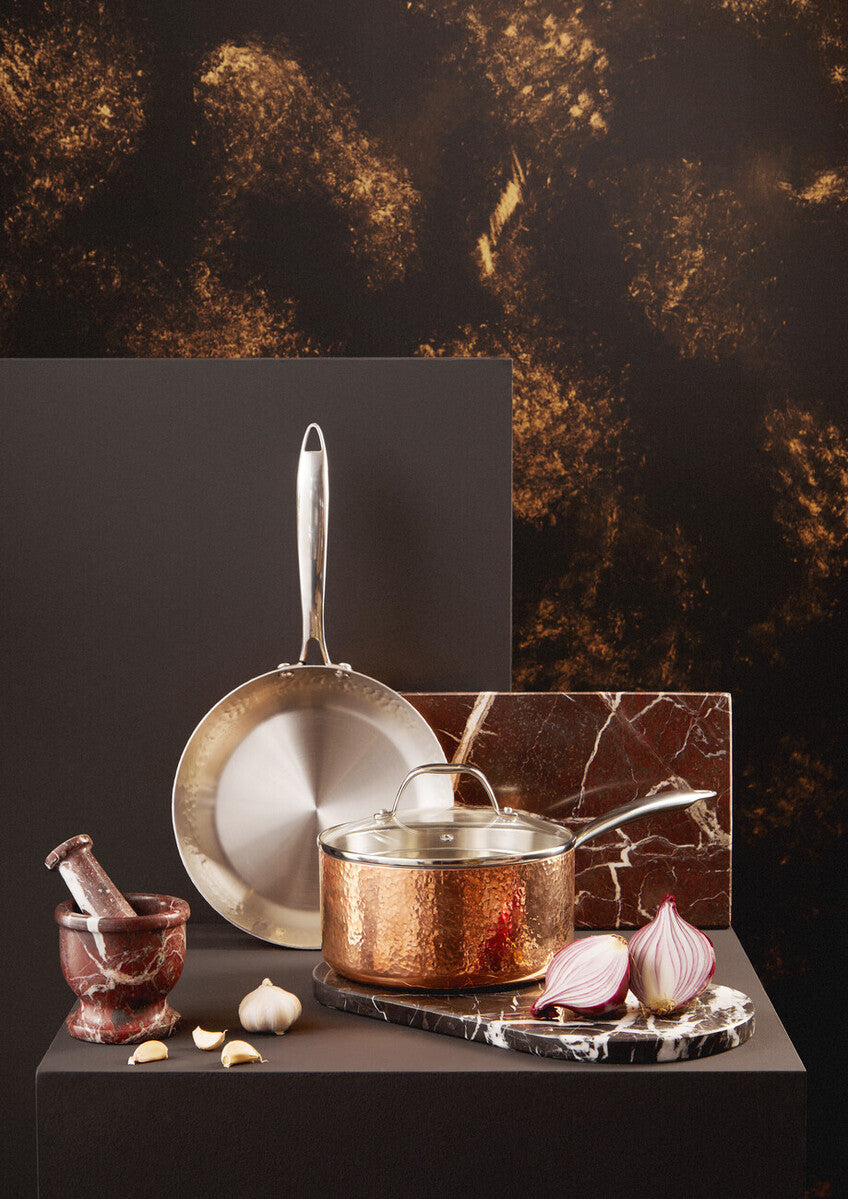Oval Black Marble Chopping and Serving Board