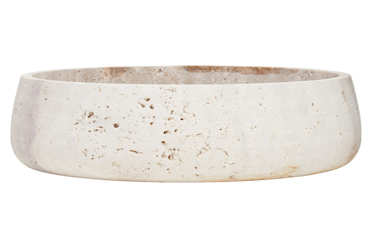 Travertine Catch All Bowl