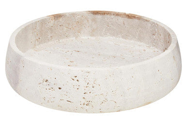 Travertine Catch All Bowl