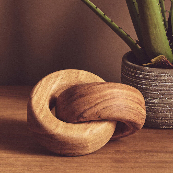 Natural Wood Knot Decor