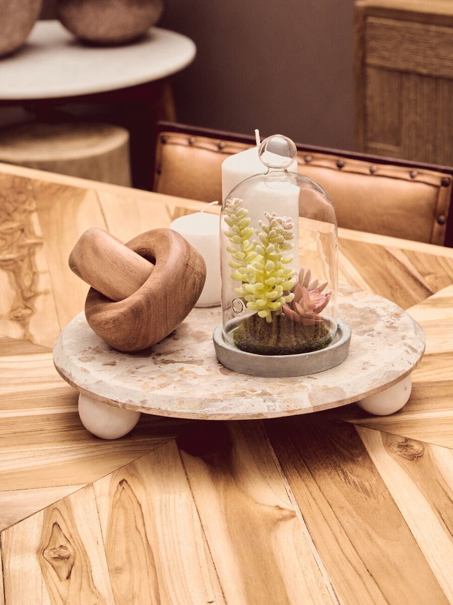Natural Wood Knot Decor
