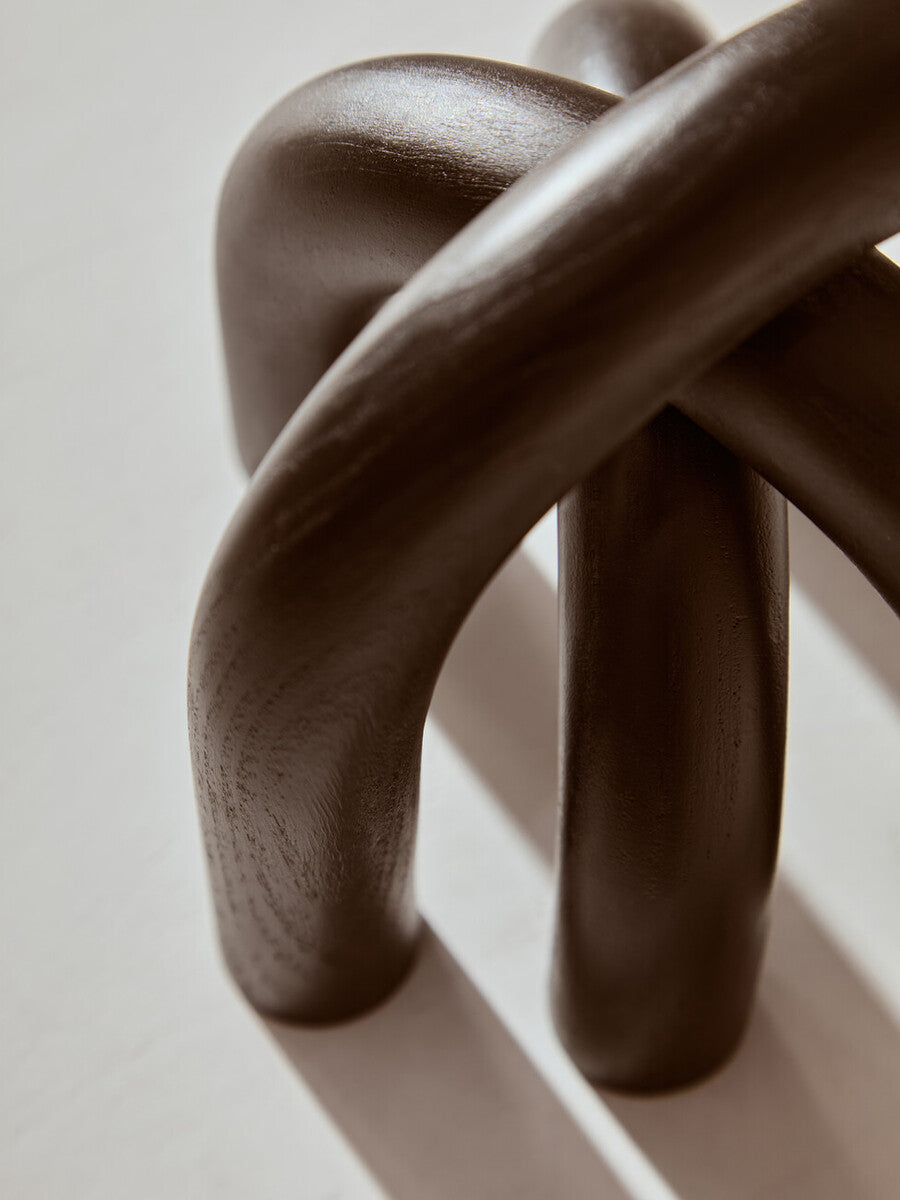 Black Wood Arch Sculpture Set of Three