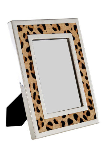 Kensington Townhouse 5 x 7 Leopard Design Photo Frame