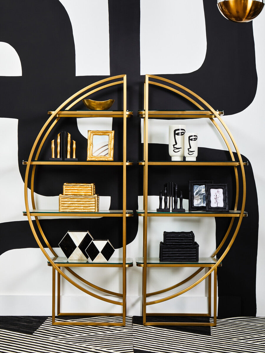 5 x 7 Black Bamboo Effect Photo Frame