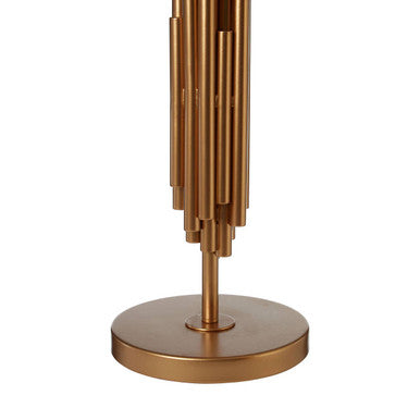 Manor Table Lamp in Black and Gold