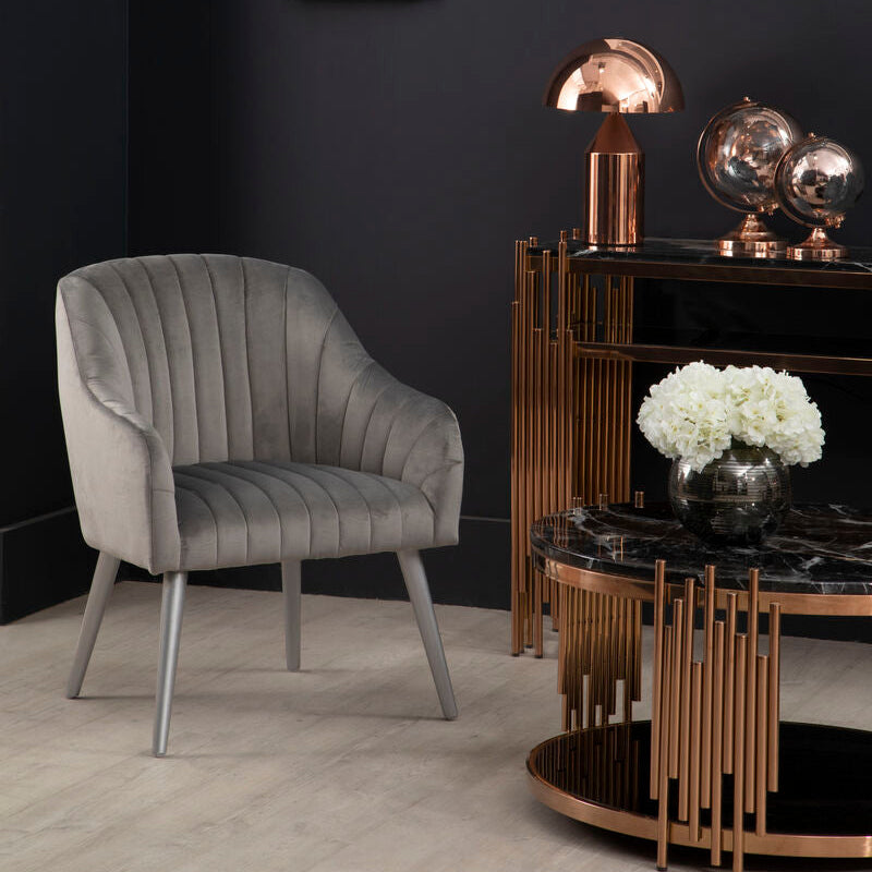Gold Table Lamp with Geometric Design