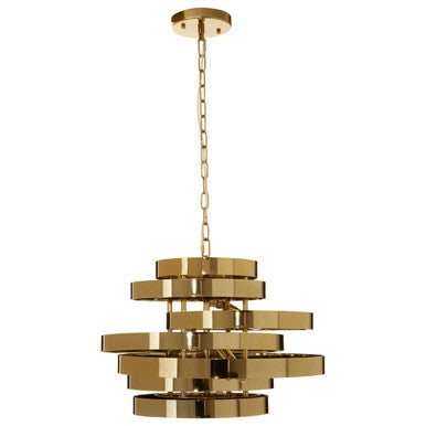 4 Bulb Gold Pendant Light