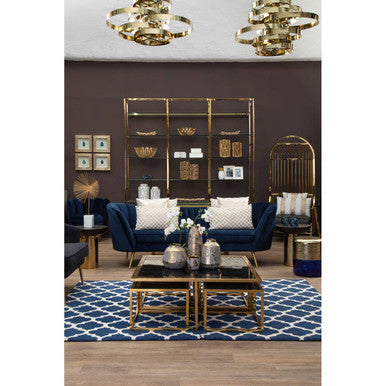 4 Bulb Gold Pendant Light