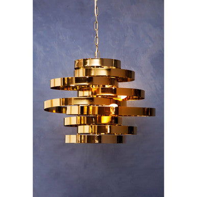 4 Bulb Gold Pendant Light