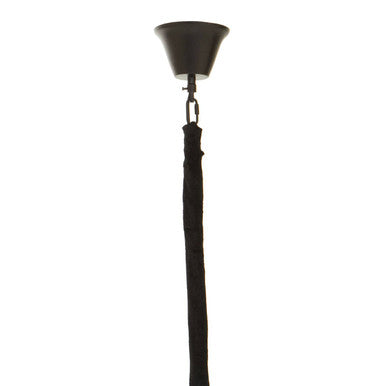 Black Crystal 6 Light Pendant
