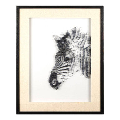 Modello Zebra Sculpture Wall Art