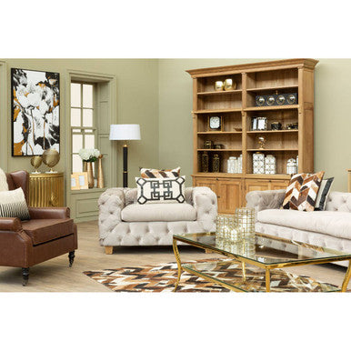 Floral and Metallic Wall Art in Black, White and Gold