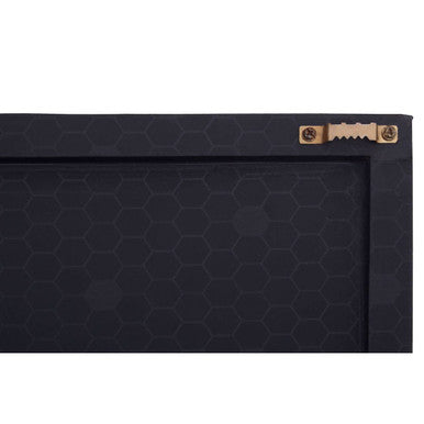 Leather Patchwork Zebra Wall Art