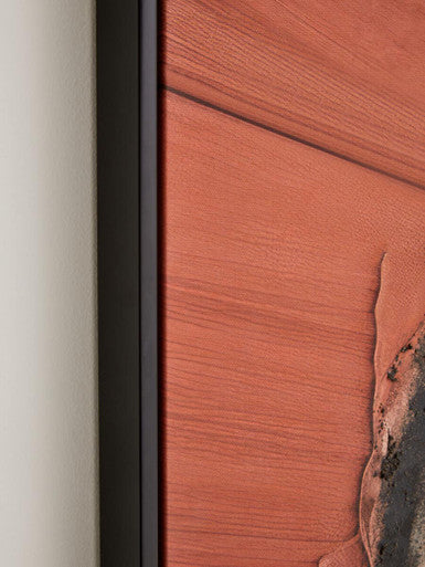 Multi Colour Abstract Textured Wall Art Set of Two