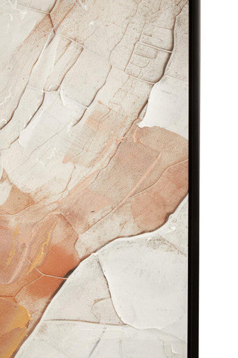 Multi Colour Abstract Textured Wall Art Set of Two