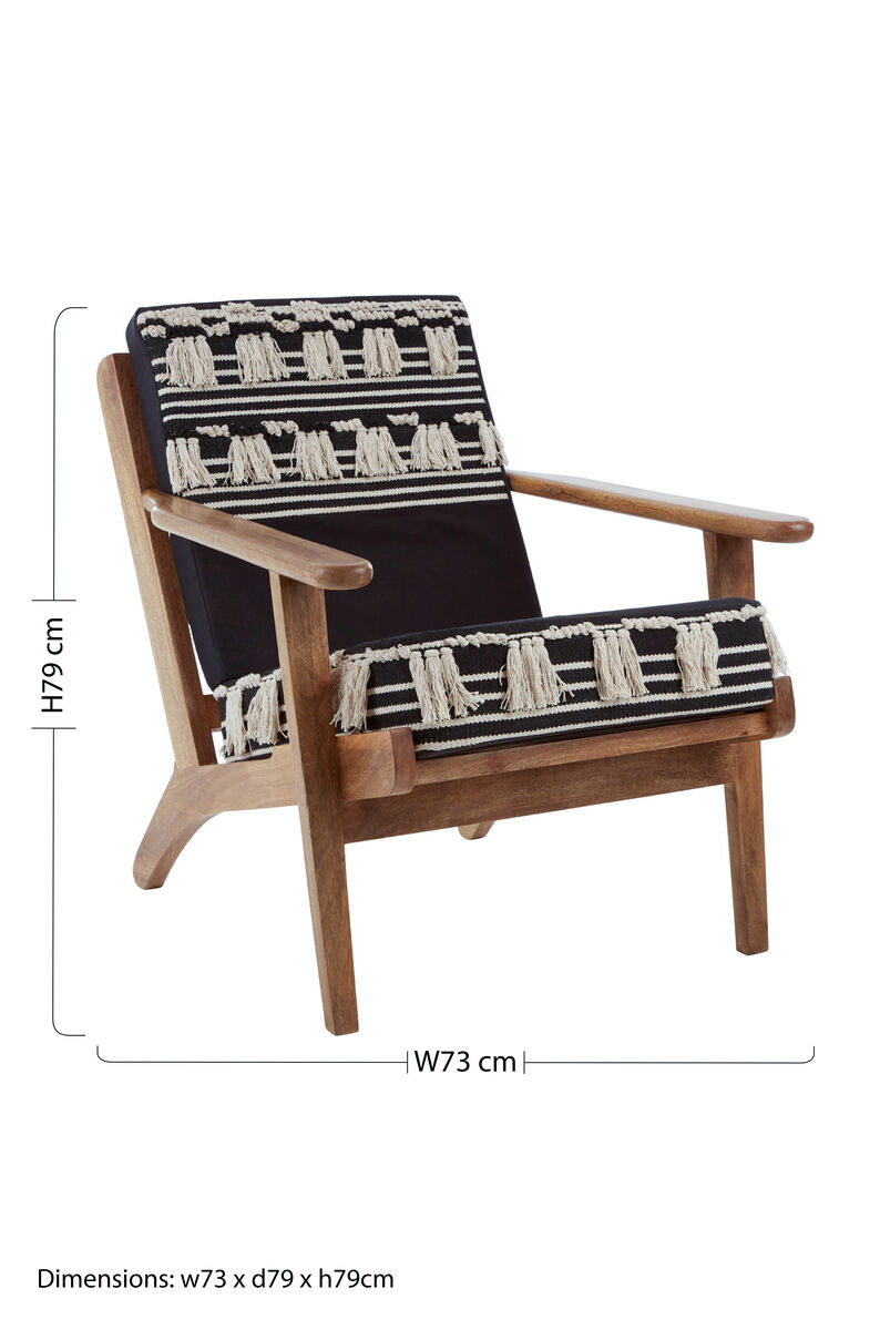 Textured Lounge Chair