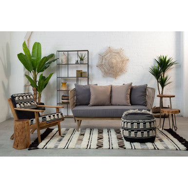 Textured Lounge Chair