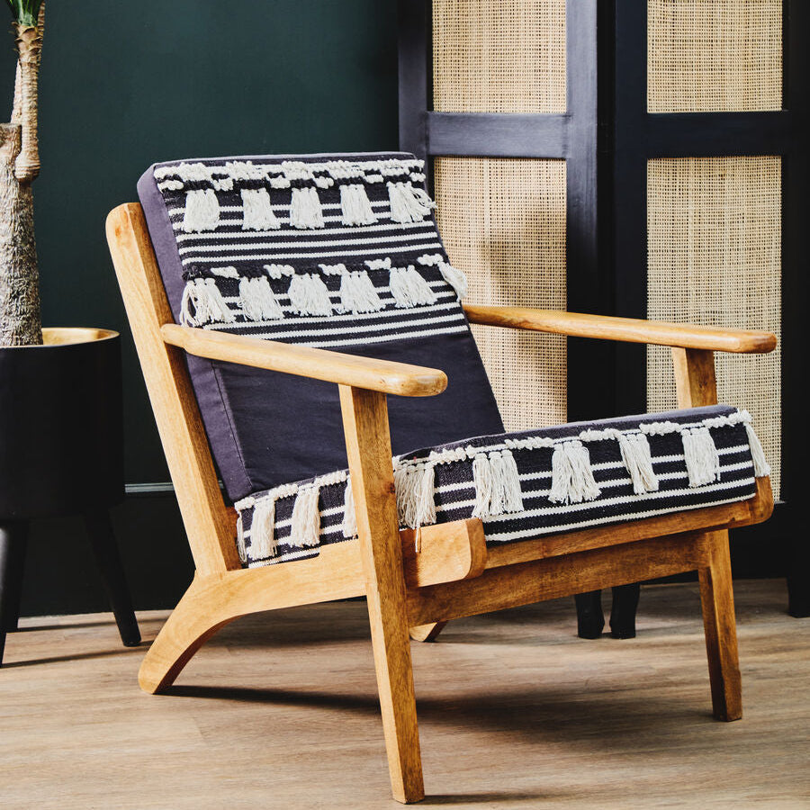 Textured Lounge Chair