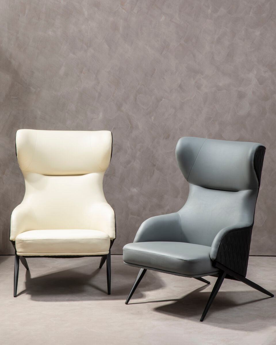 Grey Wing Armchair