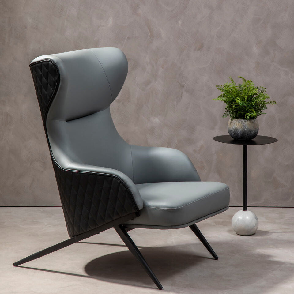 Grey Wing Armchair