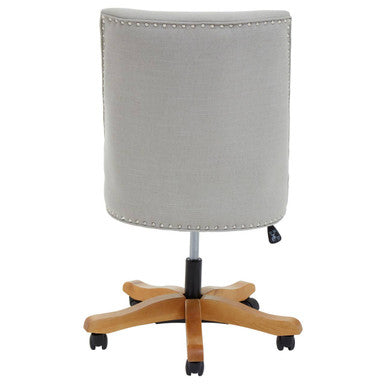 Natural Fabric Home Office Chair