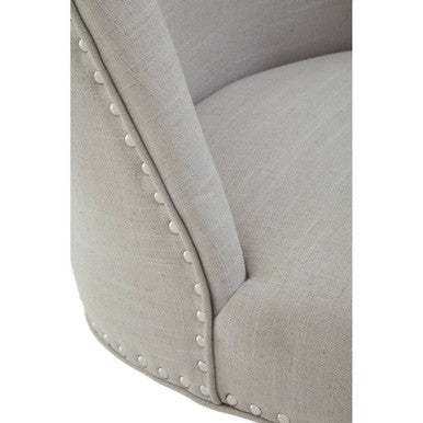 Natural Fabric Home Office Chair