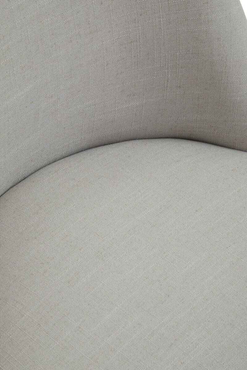 Natural Fabric Home Office Chair
