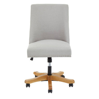 Natural Fabric Home Office Chair