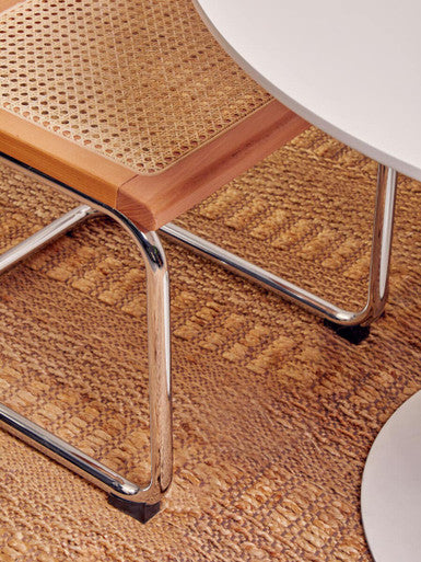 Elm Wood and Rattan Dining Chair