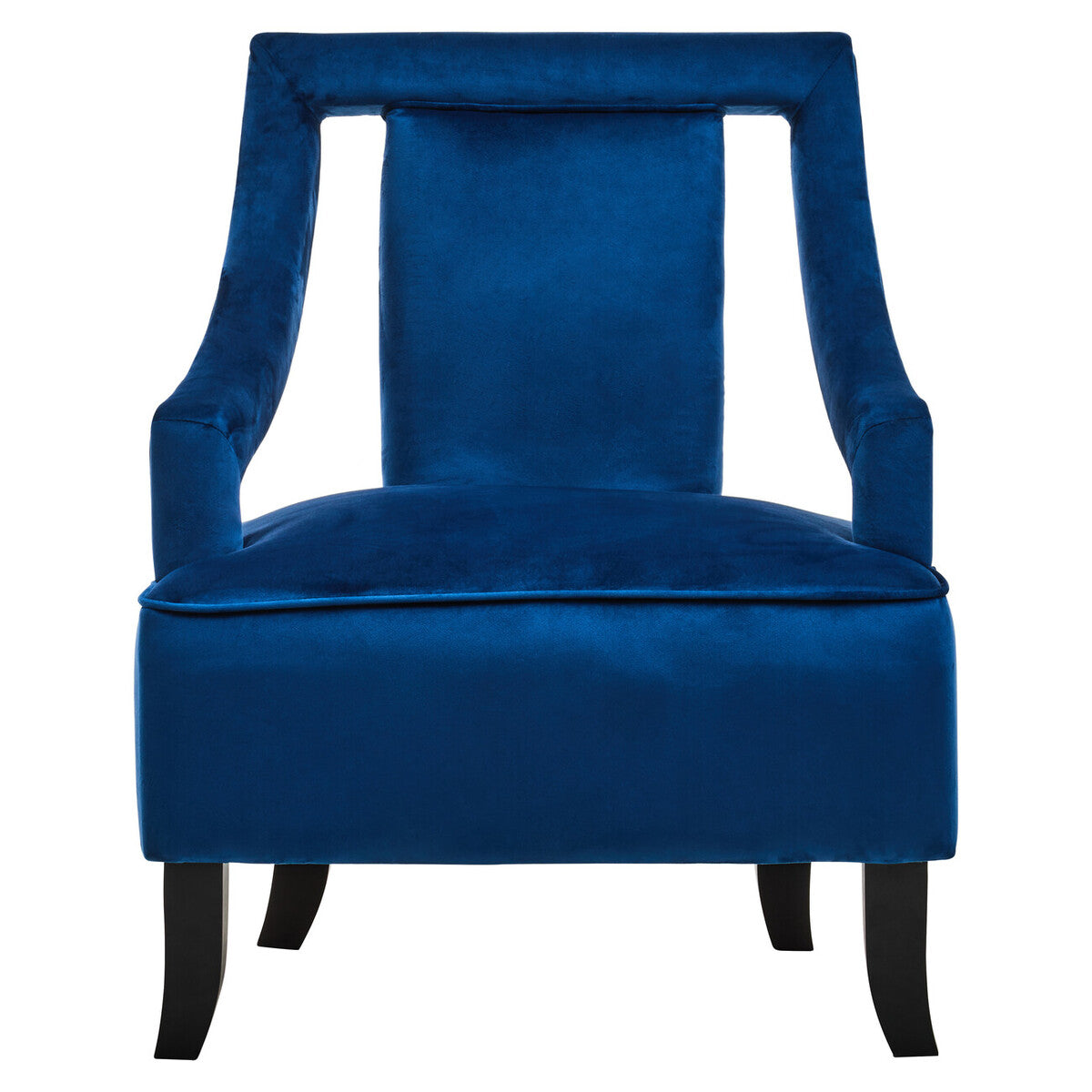 Midnight Blue Velvet Chair