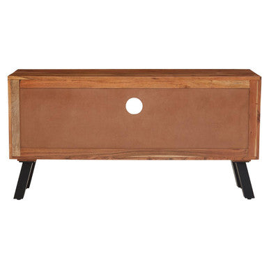 Three Drawer Acacia Media Unit