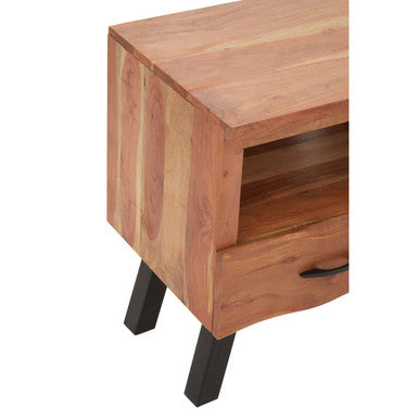 Three Drawer Acacia Media Unit