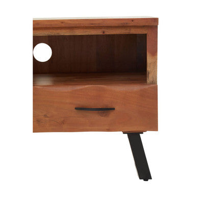 Three Drawer Acacia Media Unit
