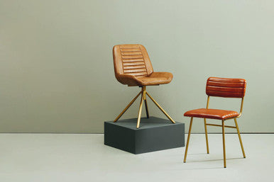 Buffalo Brown Leather Chair