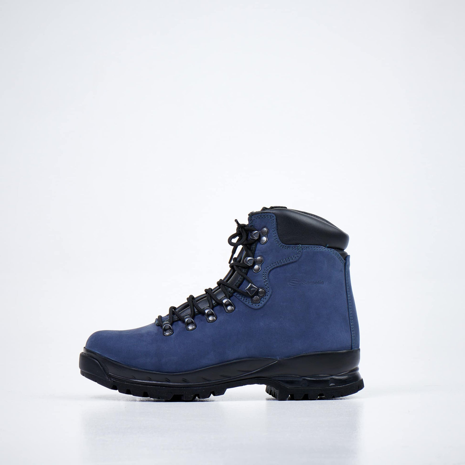 5531 Navy Hiking Boots – Waterproof, Breathable & Durable by Samelin at www.brixbailey.com