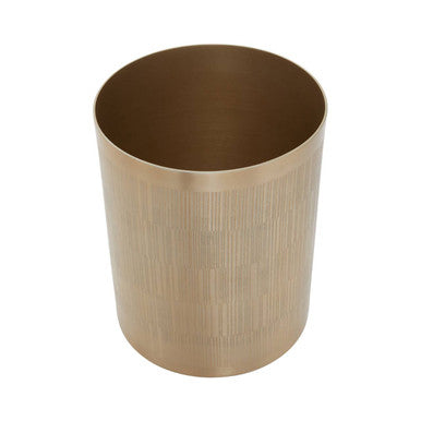 Champagne Finish Waste Bin