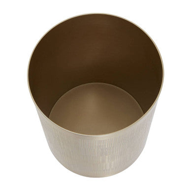 Champagne Finish Waste Bin